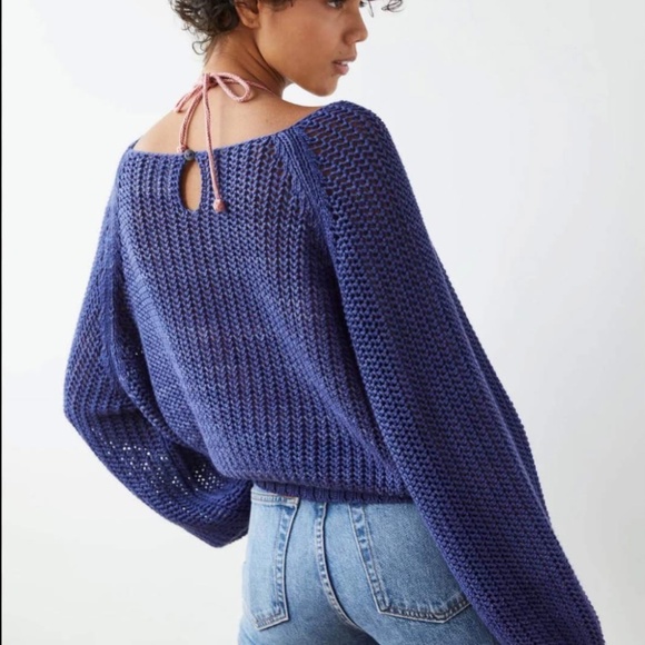 Misha and Puff Net Stitch Sweater Small - Picture 5 of 6